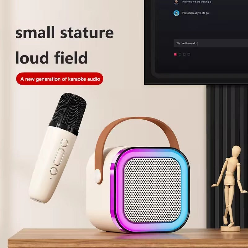 K12 Portable Bluetooth Speaker with Wireless Mic